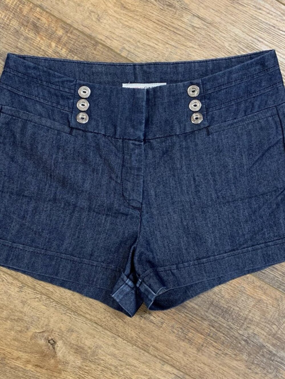 Guess Dark Blue Denim Jean Shorts